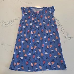 2T Ice Cream PJ dress Carters